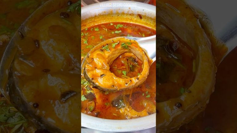 Fish Curry | Mouth Watering Marinating Fish Curry | Fish Curry Short #shorts