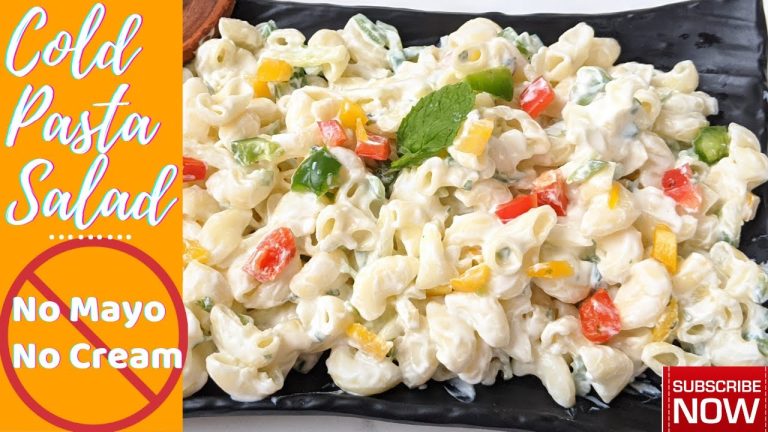 Quick Cold Pasta Salad | 5 Minutes Recipe #shorts