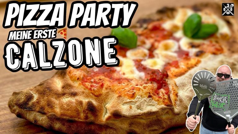Meine Erste PIZZA Calzone @WaldisPizzaKanal – 030 BBQ