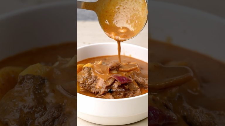 Unbelievable Beef Curry Magic: The Massaman Secret Revealed! 🍛✨#FusionFood #BeefRecipes