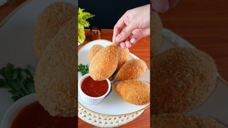 Chicken Cheese Drumsticks Recipe #shorts #trendingshorts #ramadan