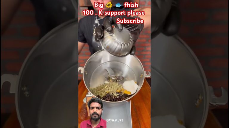 Cooking common carp with rice recipe 🐟🐬🍚🔥#shorts #food #fish #seafood