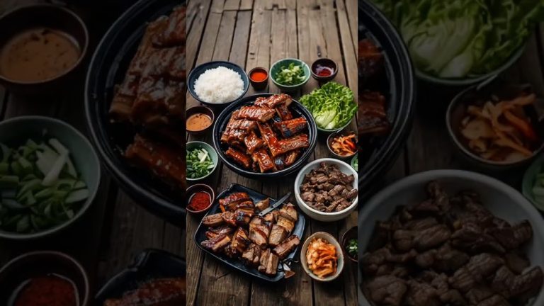 korean bbq recipe 🥘🍲 #shortsvideo #food #cooking #recipe#foodie #bbq#trending #ytshorts