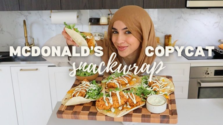 McDonald's Copycat Snack Wraps Recipe