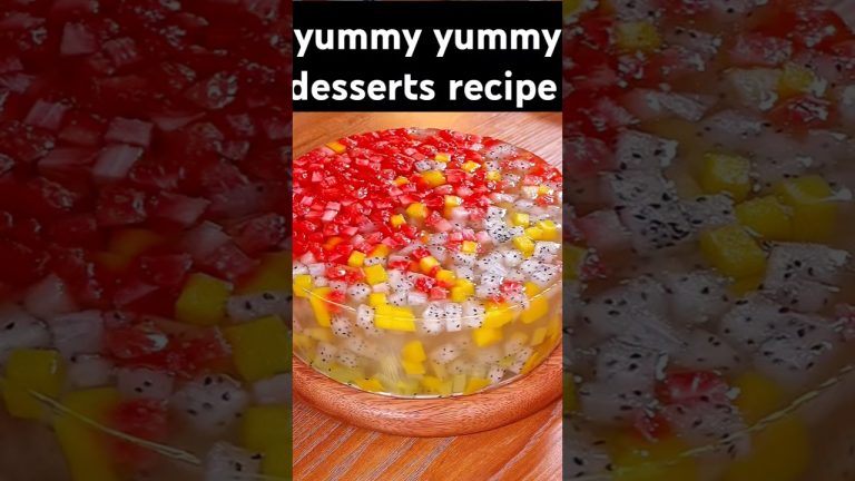 Furits Jely pudding recipe 🥰🥰#youtubeshorts #shorts#orangepudding#applepudding#easyrecipes