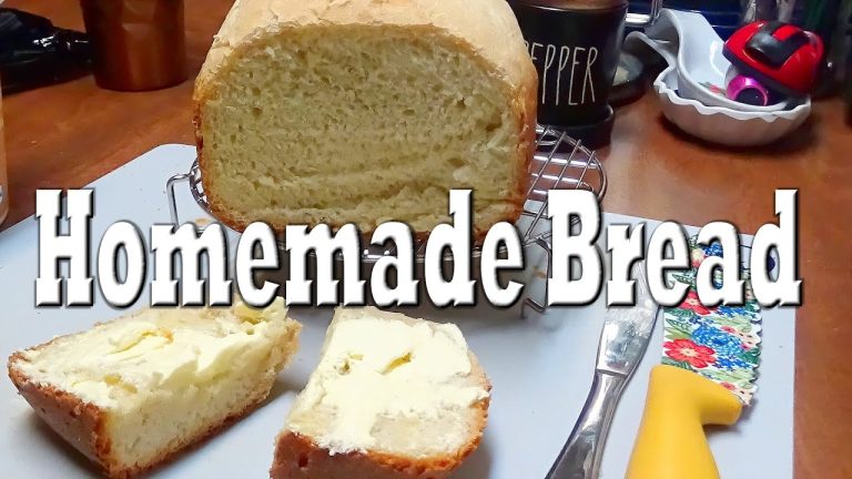 Recipe for Easy Homemade Bread in my Hamilton Beach Bread Maker Model #29881