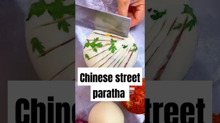 Chinese stuffed bread of 2025😊 chinese street food recipe #making #bread #chinesefood #viral #shorts