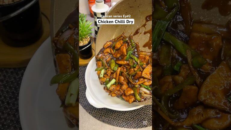 Chicken chilli dry #shorts #trending #ramadan #recipe#fyp