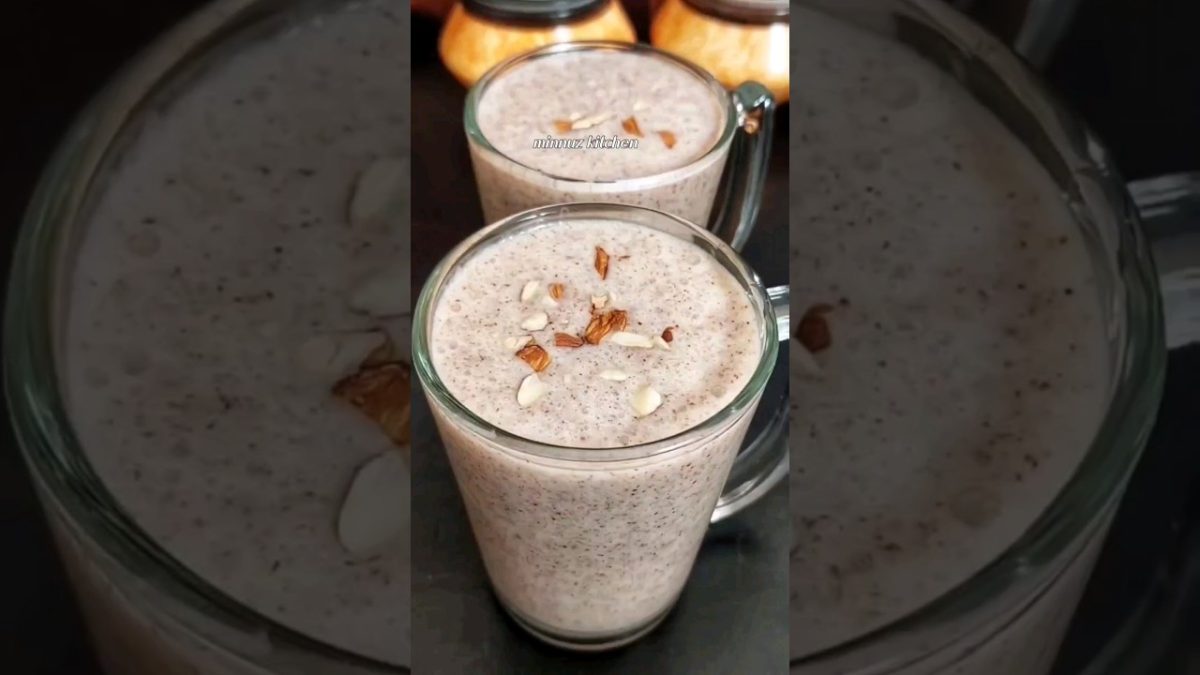 ഇതുപോലെ ഉണ്ടാക്കിയാൽ ആരും കഴിച്ചു പോകും.. Ragi Smoothie ll #ragi #malayalam #foodrecipes #cooking