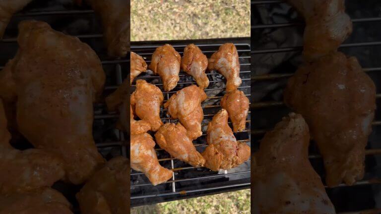 Yummy Charcoal Chicken #everdurebbqfanatic #bbq #chicken #shorts
