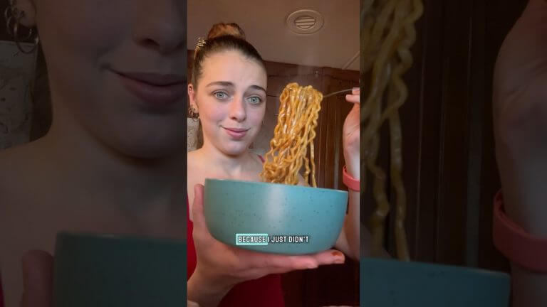 Buldak Tomato Pasta 🥵🍜 #foodie