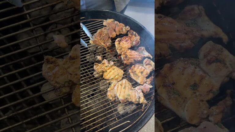 burn and turn chicken… jerk style