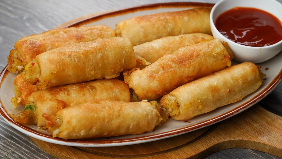 Potato Spring Roll Recipe | Aloo Roll Recipe | Perfect Evening Snacks Recipe | Atta Aloo Spring Roll