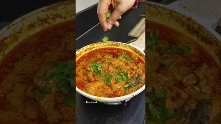 NAWABI CHICKEN KORMA | Chicken Korma Recipe #kormamasala #shorts #food