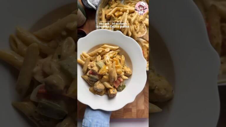 One Pot Creamy Fajita Pasta  (Ramadan Special)