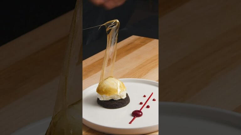 Amazing Caramel Decoration – Dished #Shorts