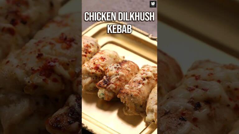 Chicken Dilkhush Kebab Recipe | Chicken Starter For Party | Chicken Recipe | Get Curried #shorts