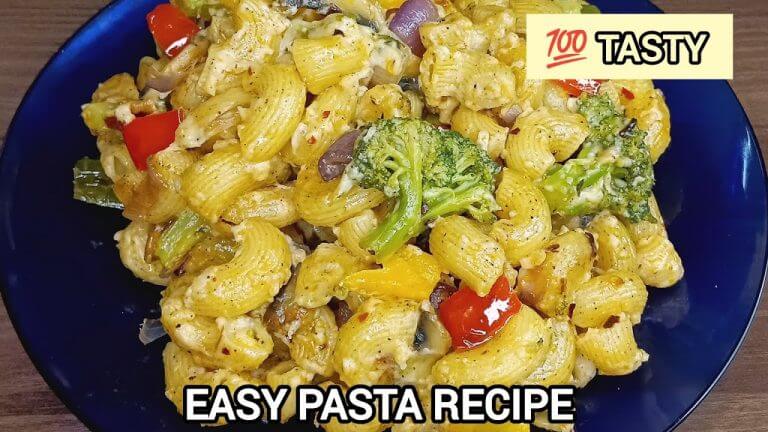 Vegetable Pasta | Veg Macaroni Recipe | Macaroni Recipe | Easy Breakfast