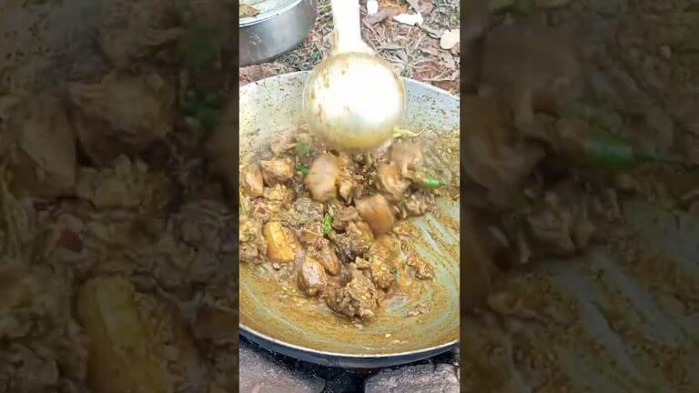 Desi style pork recipe🐖🥩 #food #porkcurry #porkrecipes #streetfood #pork