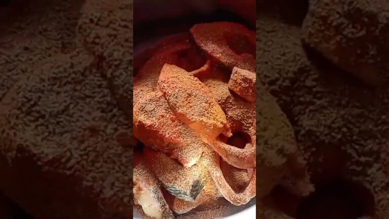 Fish fry recipe #chepalavepudu #viralvideo #folk #song #telugusongs