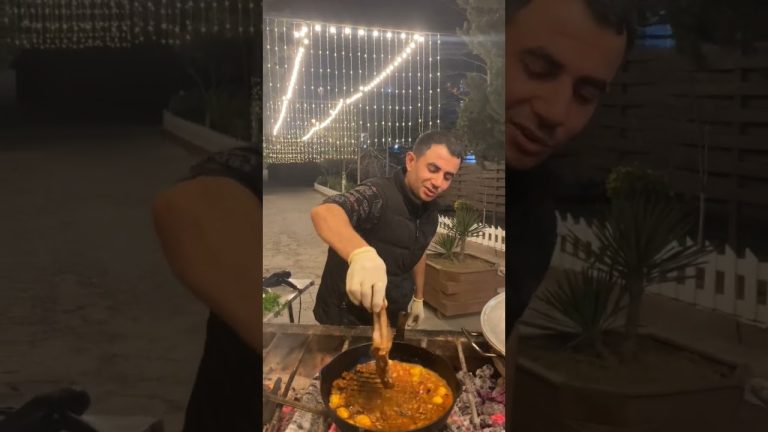 Mükemmel Kuzu Barbeküsünün Sırrı – Açık Havada Dumanlı Bir Ziyafet!🔥🔥🥩🥩