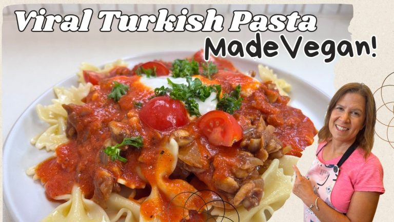 Delicious Vegan Pasta Recipe | High Protein Vegetarian Meal Featuring Tempeh!