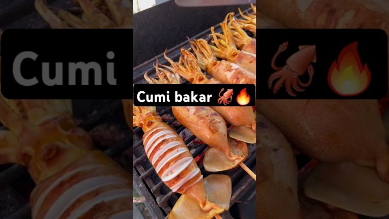 Cumi bakar lezat #shorts #seafood