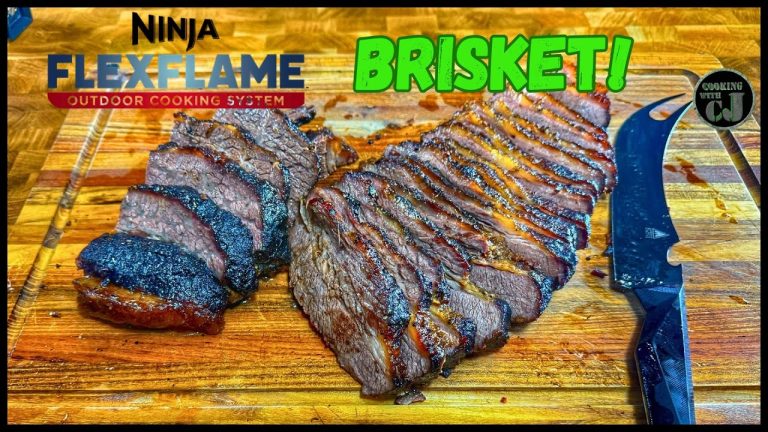 Achieve The PERFECT Juicy Brisket With the Ninja FlexFlame Grill!