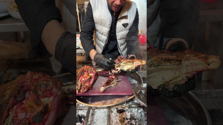 KUZU KELLÜ  TANDIR . #food #tandir #bbq  #foodie #cooking #kumpir  #kuzu🇦🇿 ❤️🇹🇷 chef_by_rafet