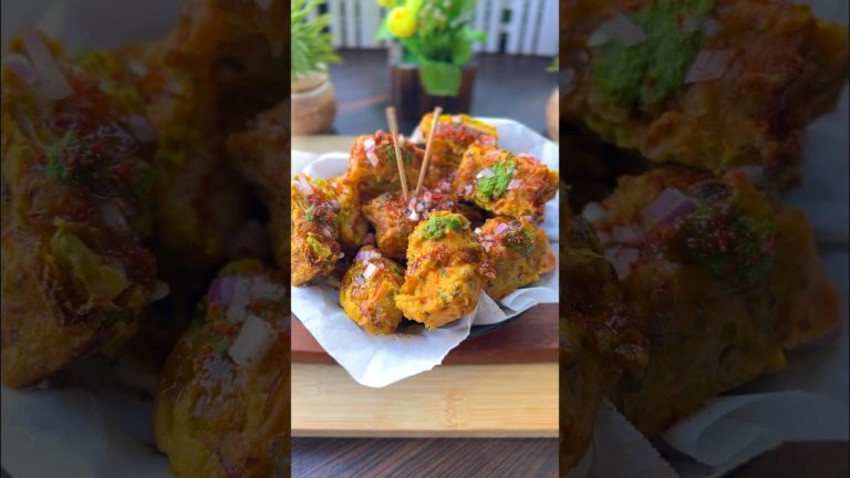 #shorts Bread Pakoda Chaat #easyrecipes #ashortaday