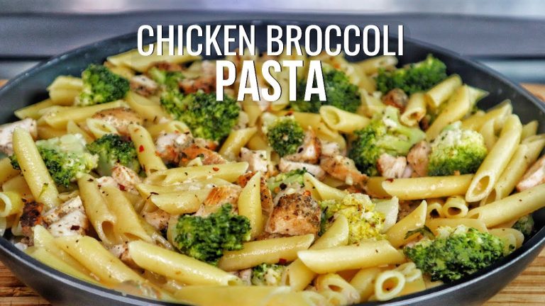 Make DELICIOUS Chicken Broccoli Pasta in Just 30 Minutes