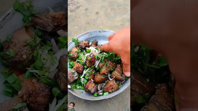 Pork fry Recipe 😋 #pork #porkrecipe #porkfry