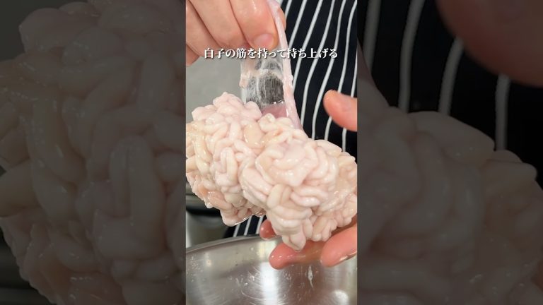 絶品！白子バターの【トマトパスタ】#shorts