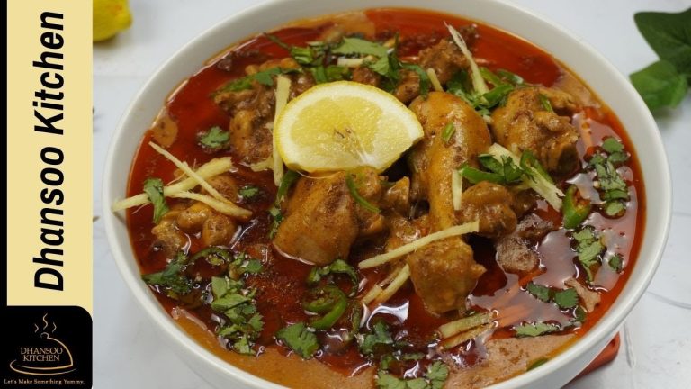 Chicken Nihari Recipe | چکن نہاری بنانے کا طریقہ | Easy Nihari Recipe by Dhansoo Kitchen