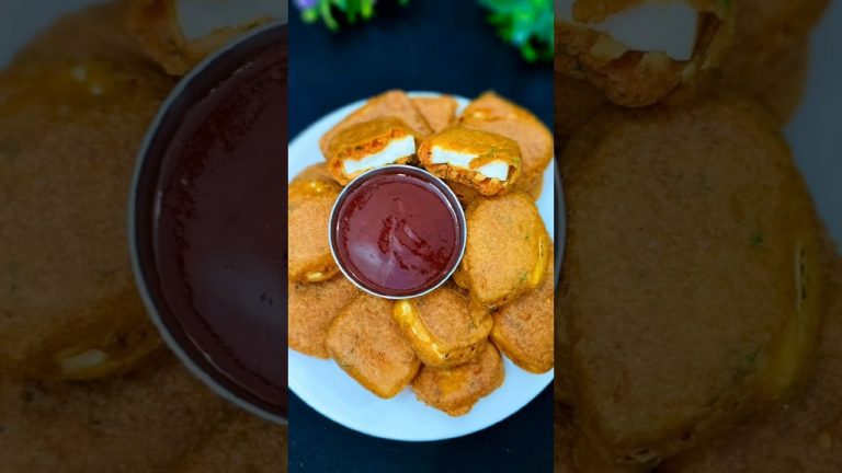 Paneer Pakora Recipe | Ramadan 2025 Iftar Special | iftar Bread Pakoda #shorts #pakoda #recipe