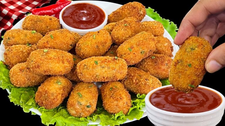 New Chicken and Potato Croquettes Recipe,Iftar Recipe, Ramzan Special Recipe