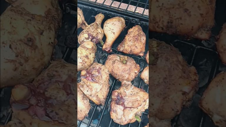 How to Grill Jerk Chicken and Vibe #grill #foodie #cooking #grilling #bbq #chicken #foodshorts