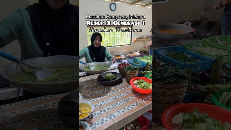 Masakan Khas Kampung Melayu