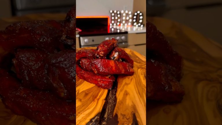 Honey Maple PARTY RIBS! Are you a 3-2-1 person or party person? #ribs #bbq #bbqrecipes