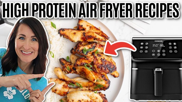 5 High Protein Air Fryer Recipes that are HEALTHY and YUMMY