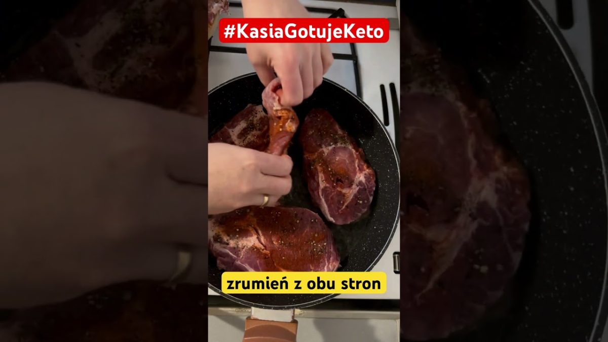 KARKÓWKA Z PIECZARKAMI #shorts #kasiagotujeketo