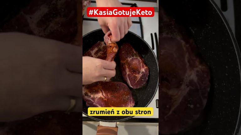 KARKÓWKA Z PIECZARKAMI #shorts #kasiagotujeketo