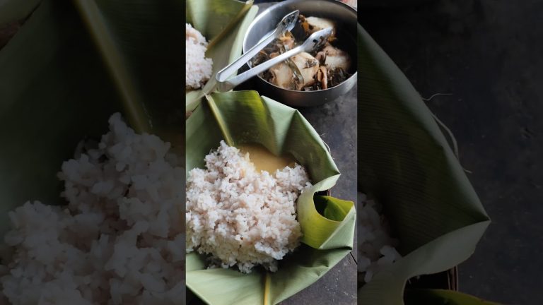 Traditionally prepared meal🤤#pork #shorts#shorts feed#food