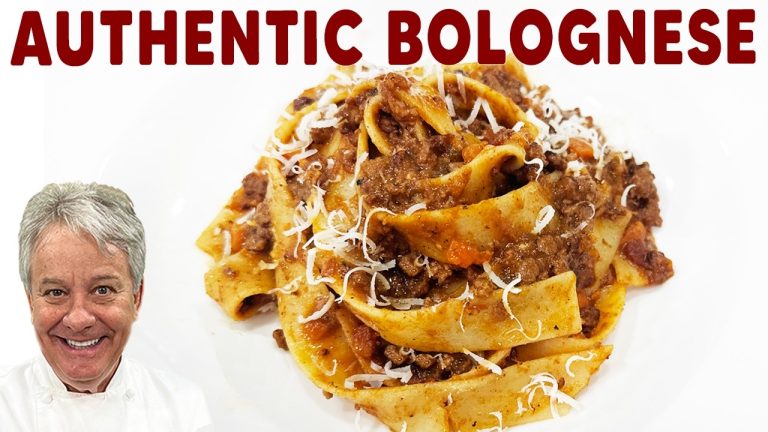 TRADITIONAL Bolognese From Italy! | Chef Jean-Pierre