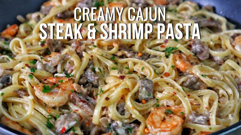 Why This Cajun Steak and Shrimp Pasta Recipe Is About to Become Your New Favorite!