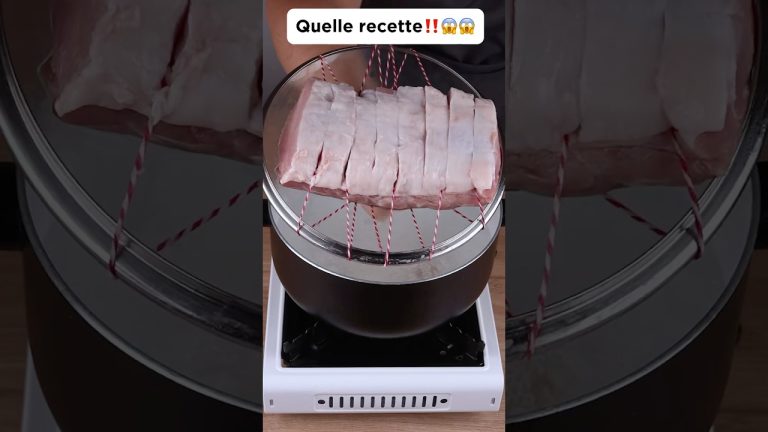 Quelle recette‼️😱😱 #cooking #recette #delicious #recipe #pork #pig #découverte #pourtoi #fyp