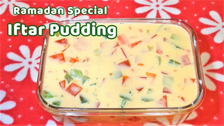 நோன்பு திறக்க special custard jelly/ramadan 2025 iftar pudding kadal paasi recipe in tamil agar agar