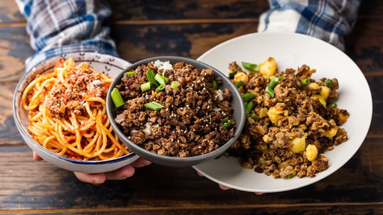 Three 15-Minute Ground Beef Recipes To Change Your Weeknights Forever