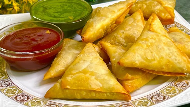 Chicken Keema Samosa Recipe!
