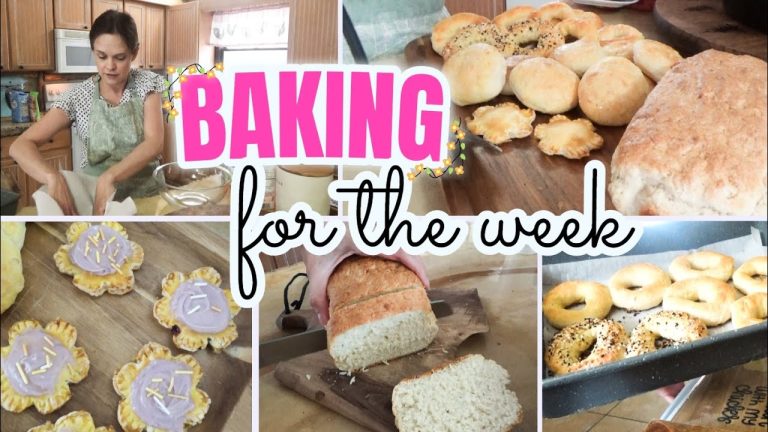 ⭐Testing the No Yeast, No Rise 2 Ingredient Bread Recipes & Homemade Snacks 🌼 | Spring Baking Day